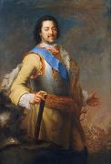 Maria Giovanna Clementi Portrait of Peter I the Great oil